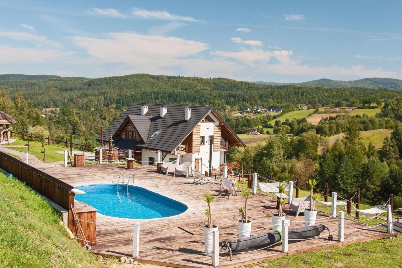 Chata W Bieszczadzie Apartamenty I Domki Z Sauna Bieszczady Polanczyk Exterior photo