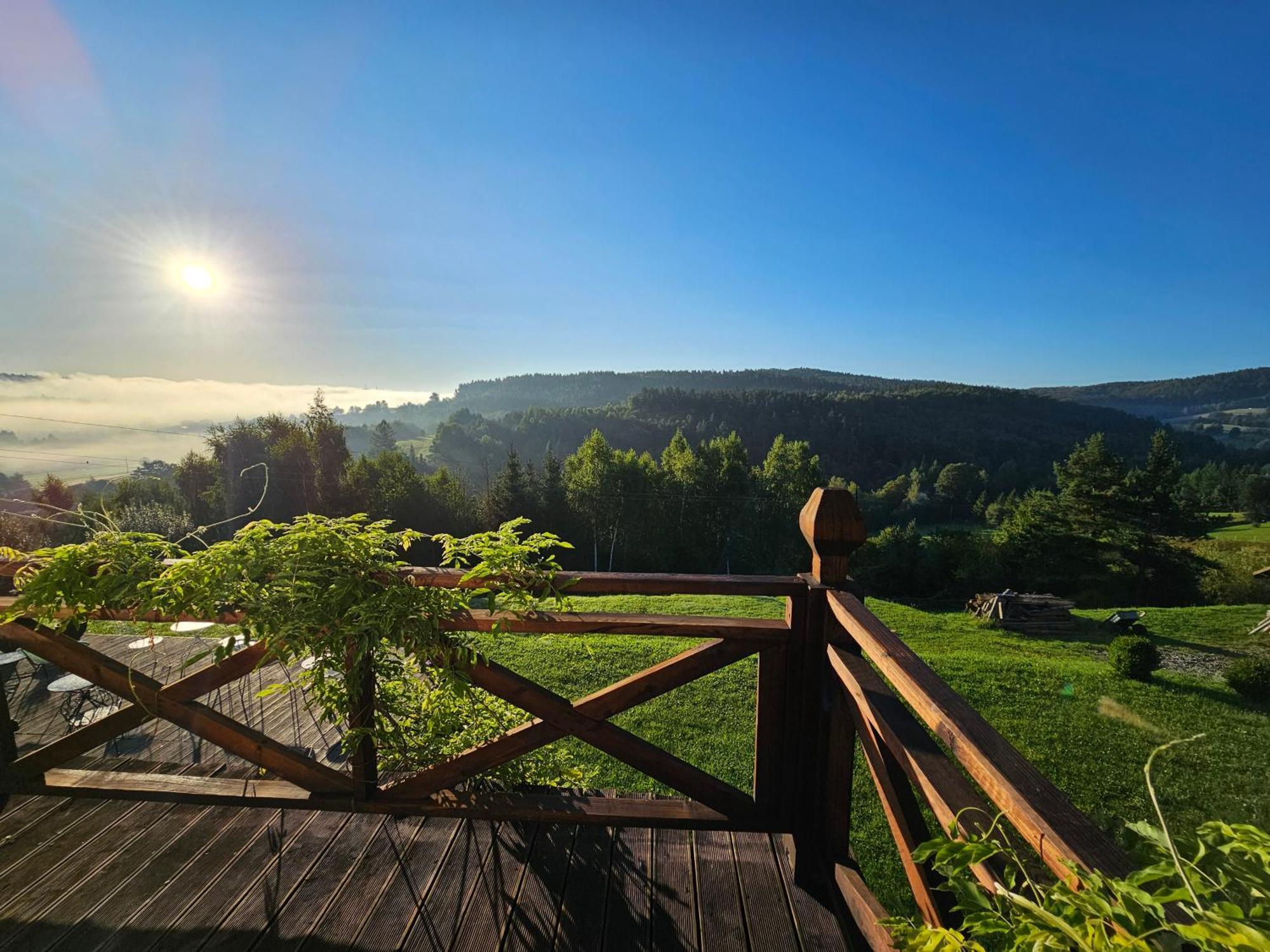 Chata W Bieszczadzie Apartamenty I Domki Z Sauna Bieszczady Polanczyk Exterior photo