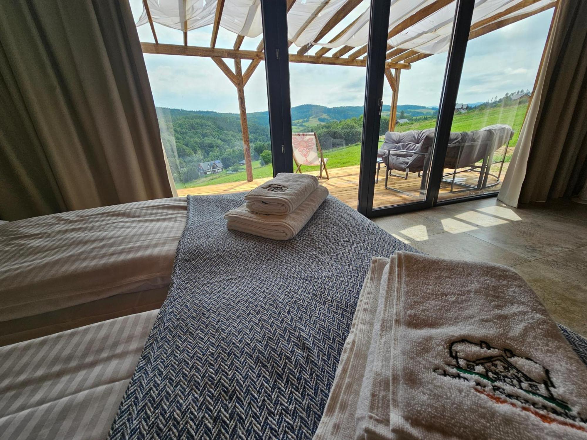 Chata W Bieszczadzie Apartamenty I Domki Z Sauna Bieszczady Polanczyk Exterior photo