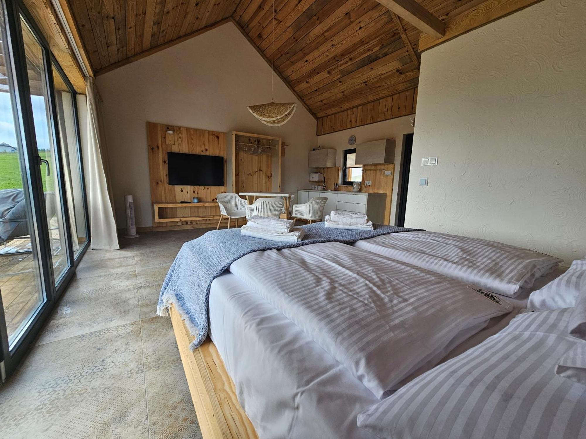 Chata W Bieszczadzie Apartamenty I Domki Z Sauna Bieszczady Polanczyk Exterior photo