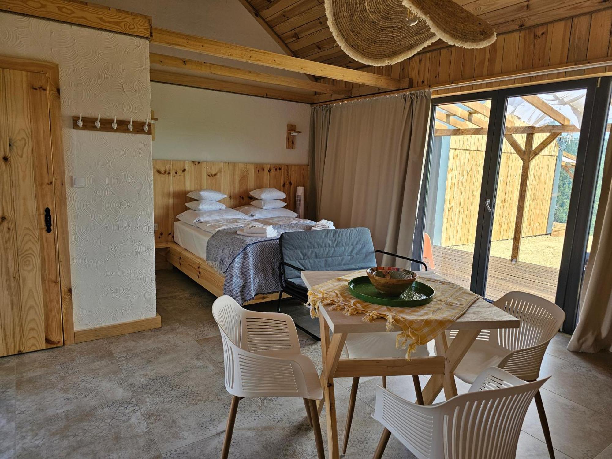 Chata W Bieszczadzie Apartamenty I Domki Z Sauna Bieszczady Polanczyk Exterior photo