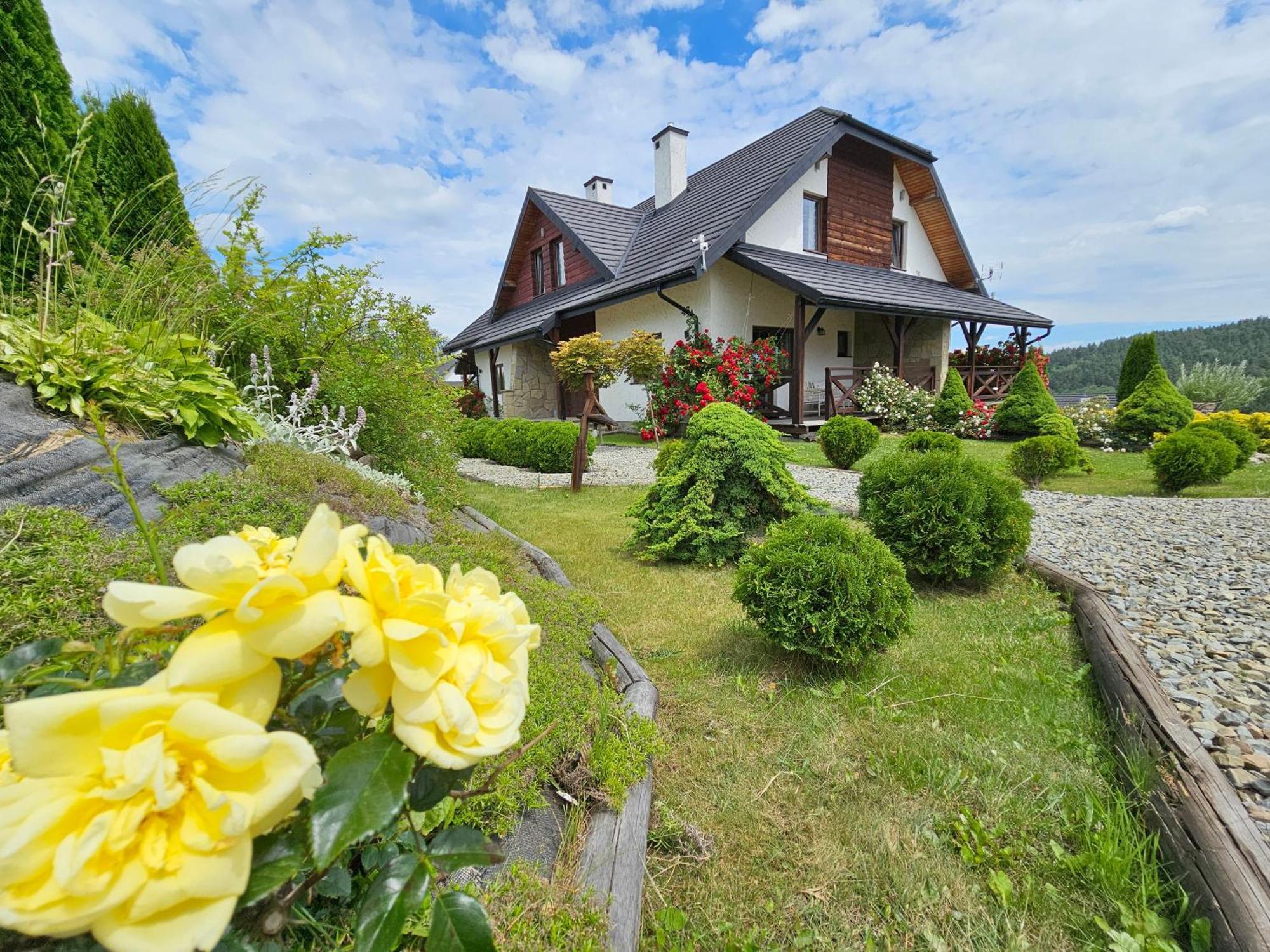 Chata W Bieszczadzie Apartamenty I Domki Z Sauna Bieszczady Polanczyk Exterior photo