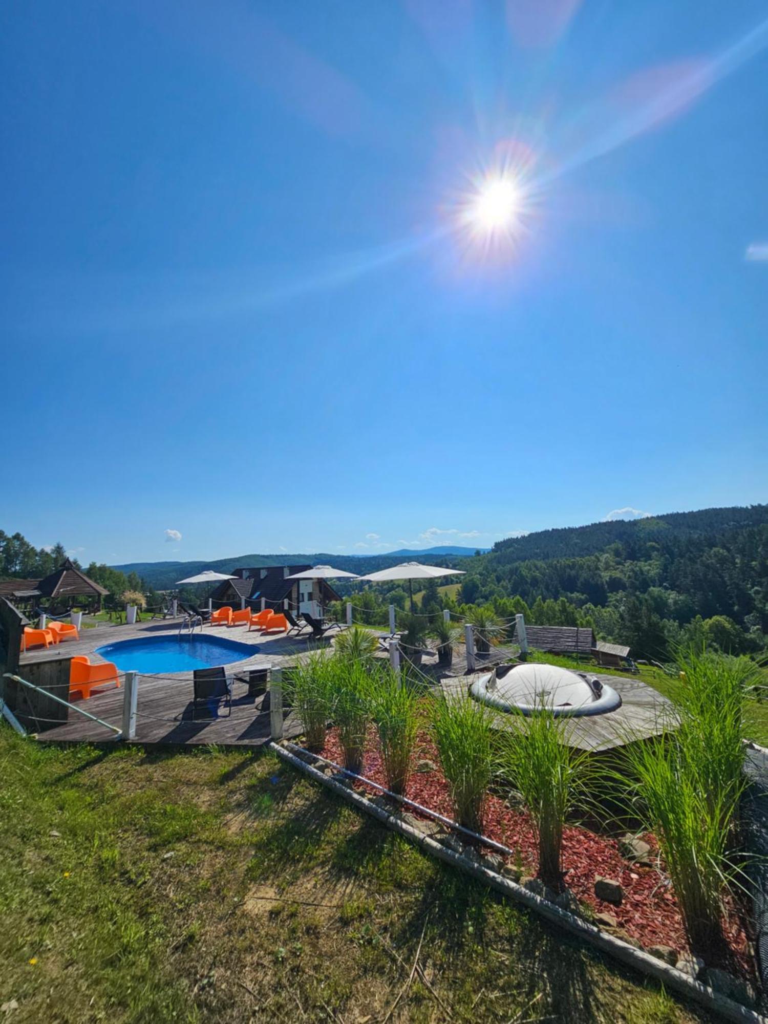 Chata W Bieszczadzie Apartamenty I Domki Z Sauna Bieszczady Polanczyk Exterior photo