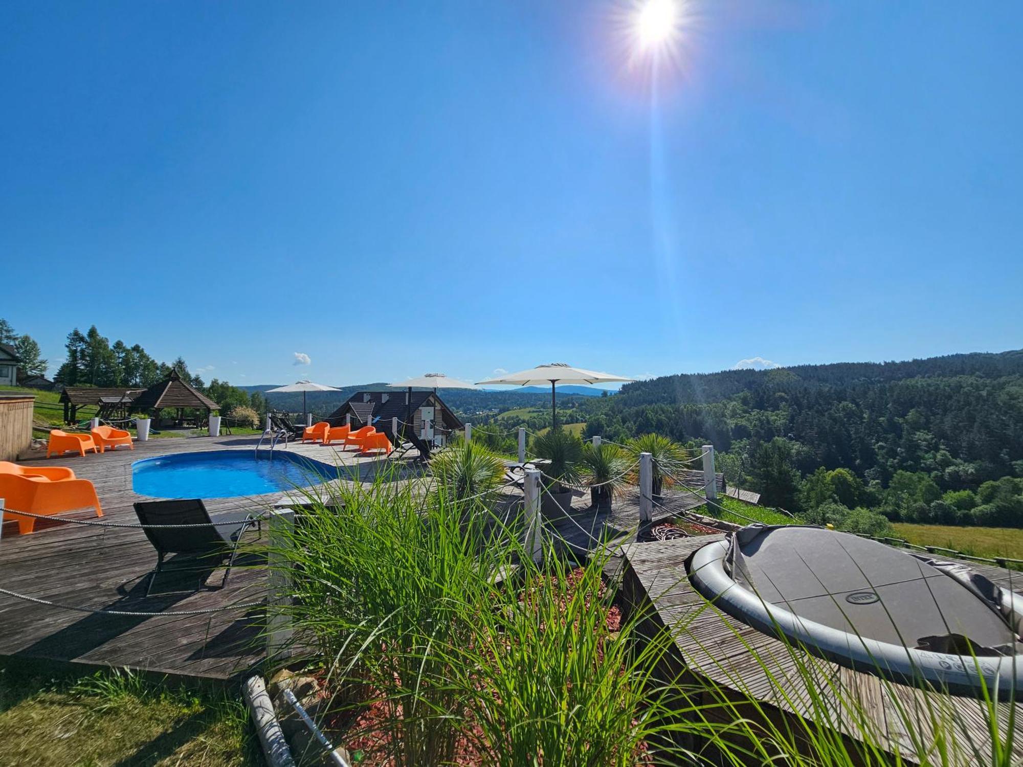 Chata W Bieszczadzie Apartamenty I Domki Z Sauna Bieszczady Polanczyk Exterior photo